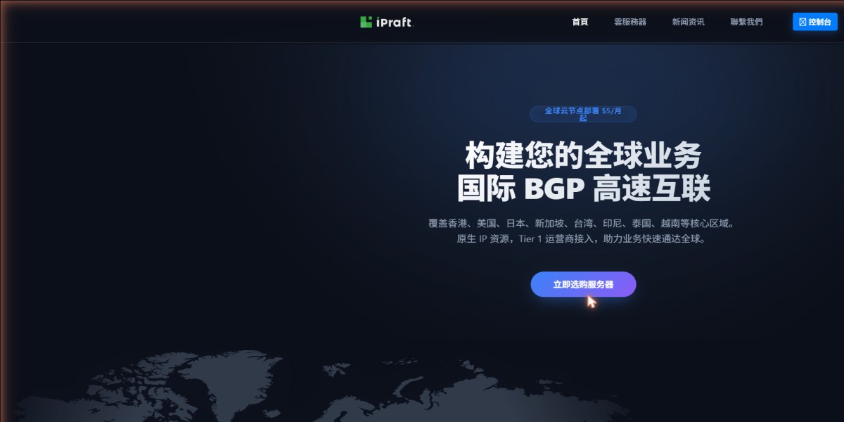 IPRaft 官网截图
